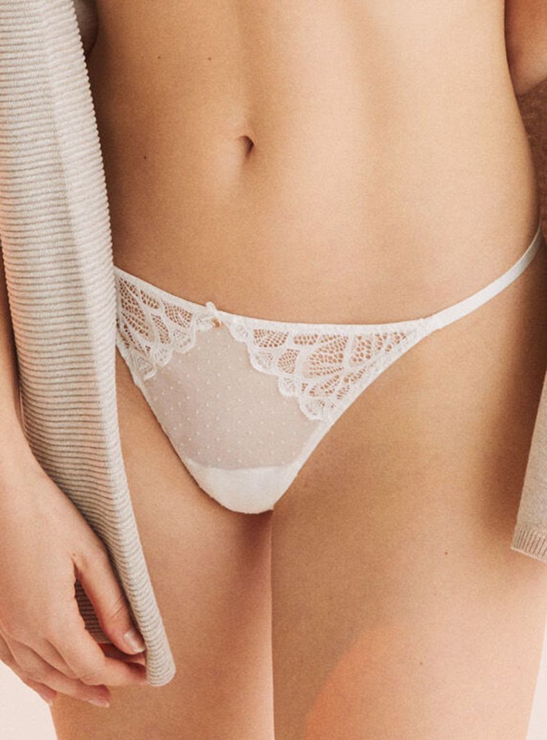 Colaless Encaje Tul Fino-1