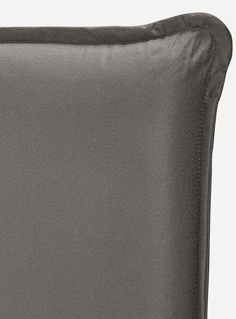Cama Europea Driven 2 Plazas Base Dividida + Respaldo Maurice Gris-3