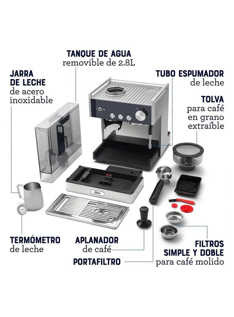 Cafetera Espresso Perfect Brew 2.8 Litros BVSTEM7400-4