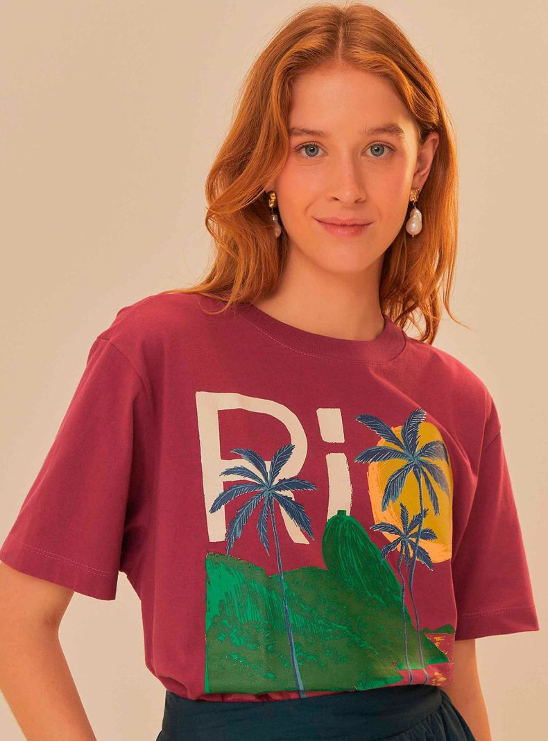 Polera Estampada Rio