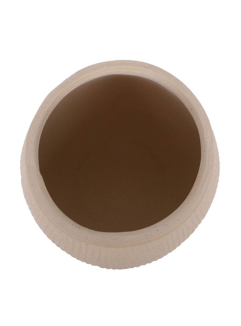 Jarrón Atacama Crema 15 cm-2