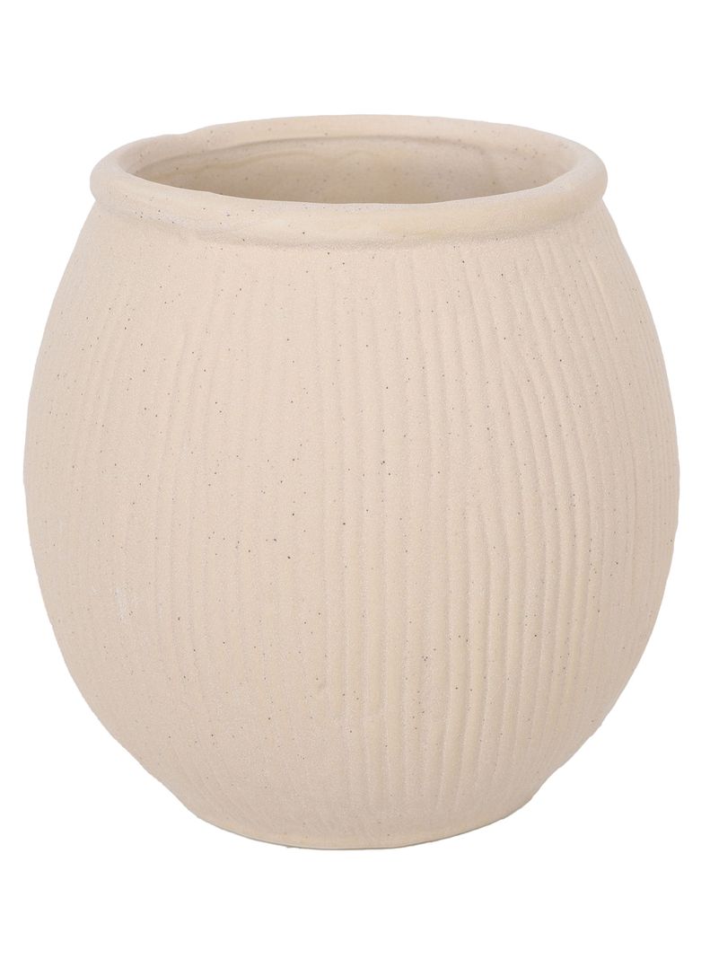 Jarrón Atacama Crema 15 cm-1