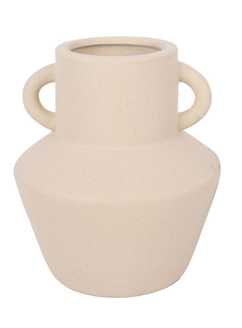 Jarrón Atacama Crema 16 cm-2