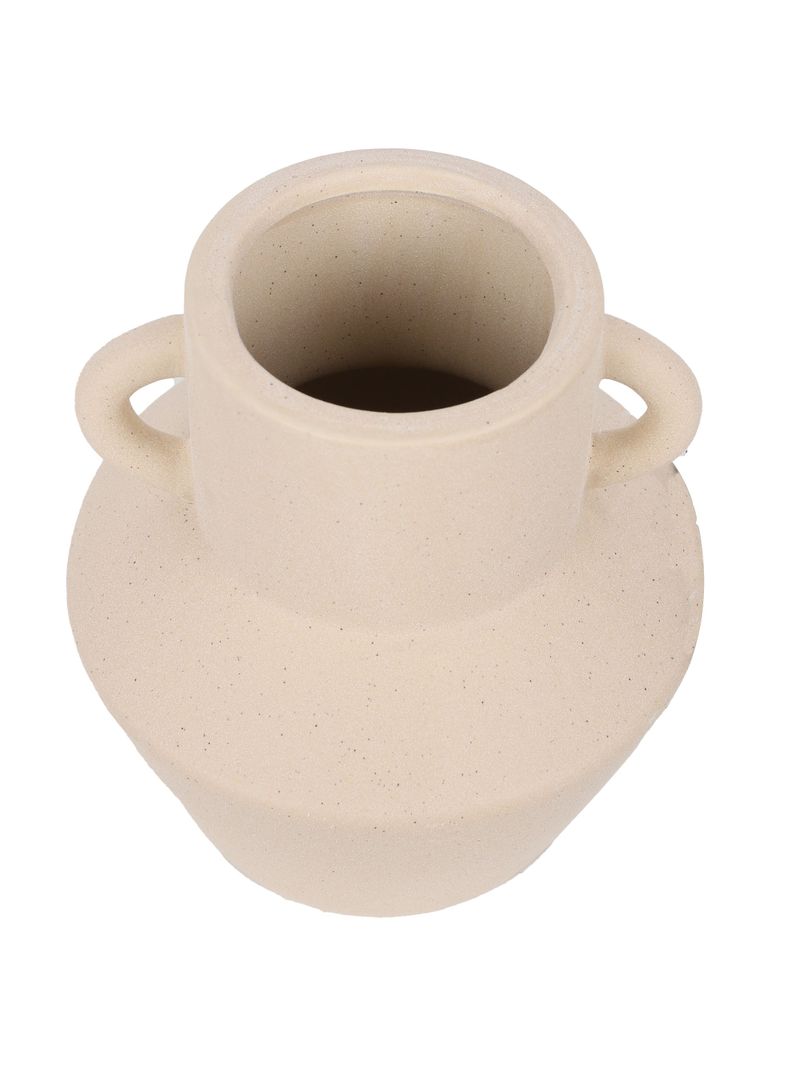 Jarrón Atacama Crema 16 cm-1