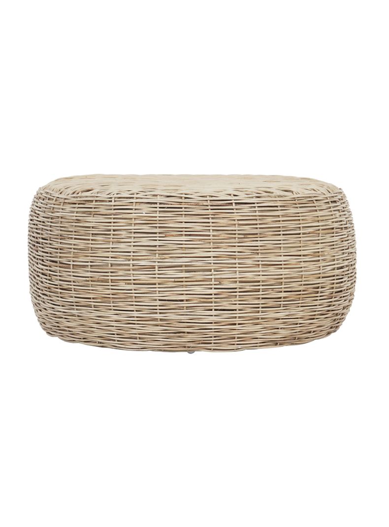 Mesa Centro Aurora 75x122 cm Ratán-4