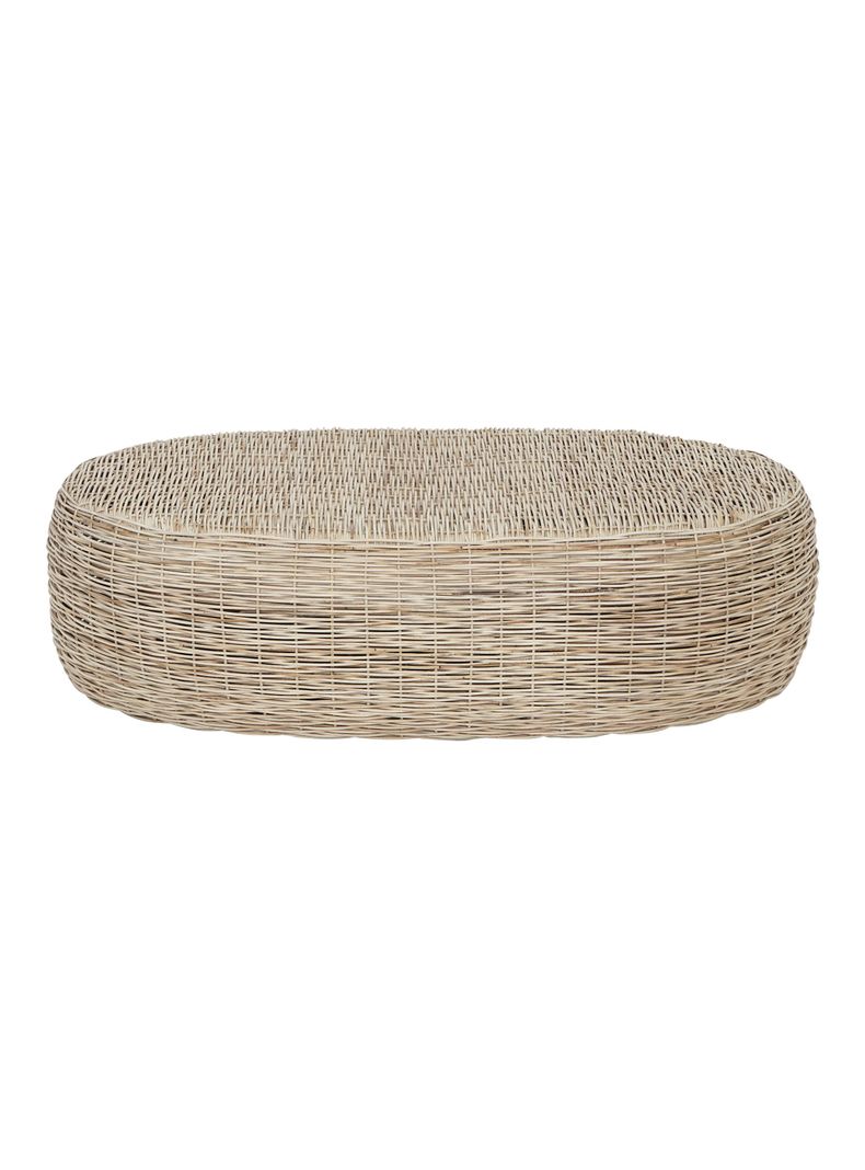 Mesa Centro Aurora 75x122 cm Ratán-1