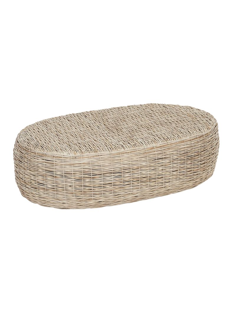 Mesa Centro Aurora 75x122 cm Ratán-3