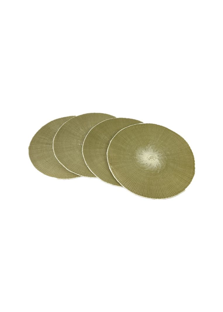 Set 4 Individuales Verde 38 cm-0