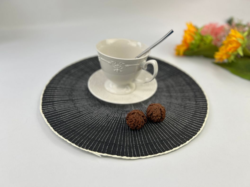 Set 4 Individuales Negro 38 cm-1