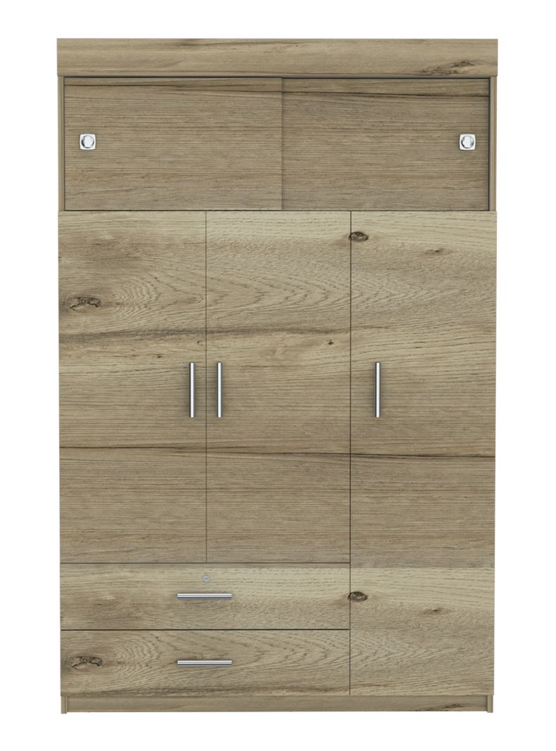 Clóset Z120 5 Puertas Beige