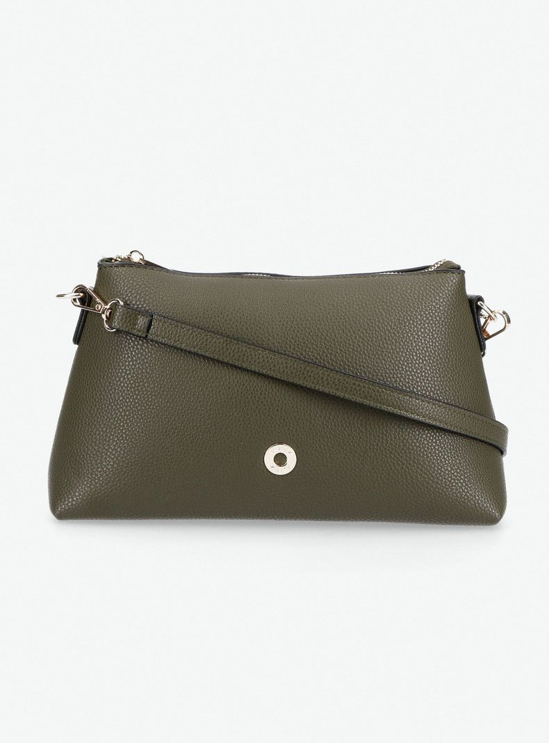 Cartera Crossbody con Argollas Metálicas-2