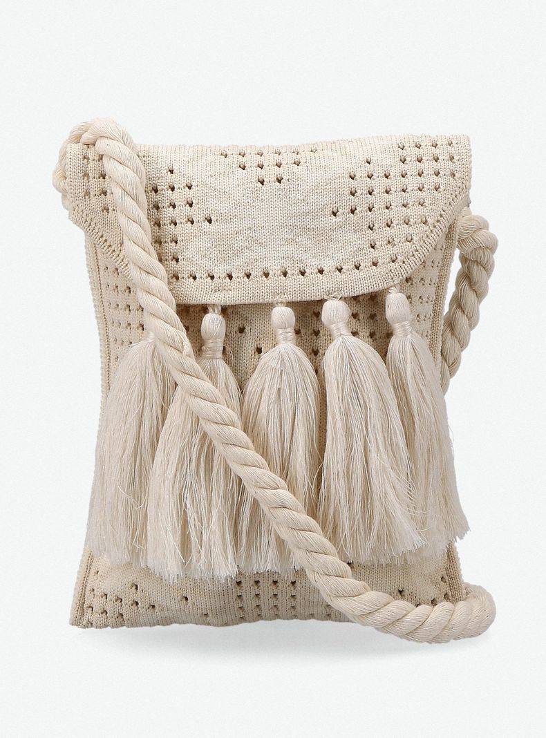Cartera Tejida Boho-2