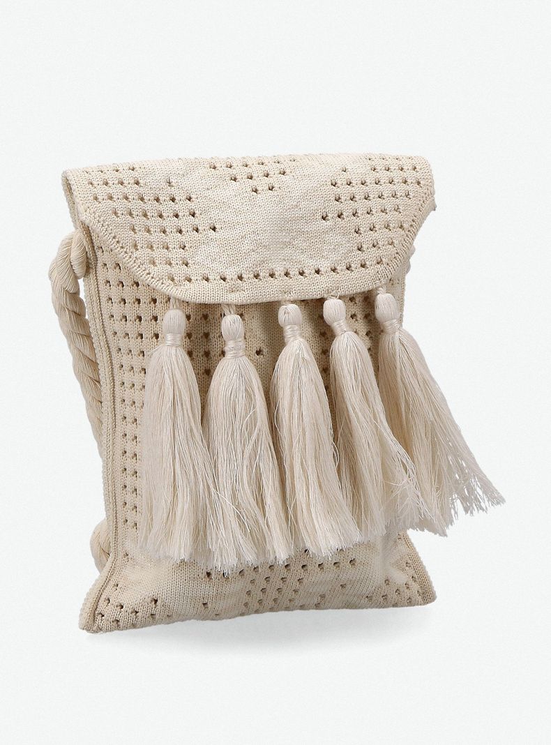 Cartera Tejida Boho-3