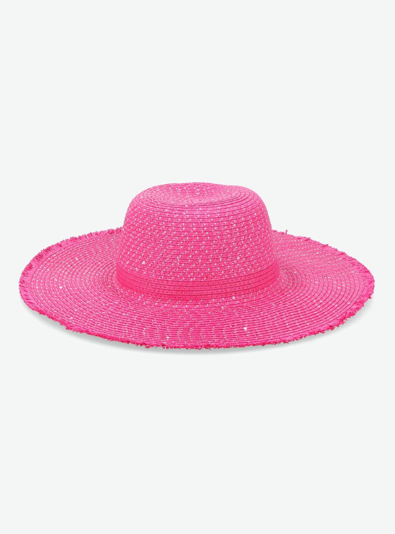 Sombrero de Playa con Mini Lentejuelas-0