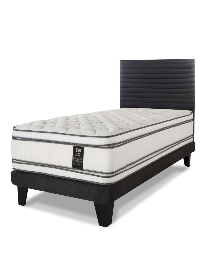 Cama Europea Majesty 1.5 Plazas + Respaldo Modern-0