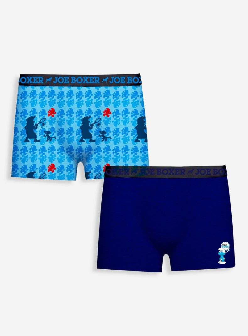 Pack Boxer Estampado Gargamel y Pitufos Surtidos-0