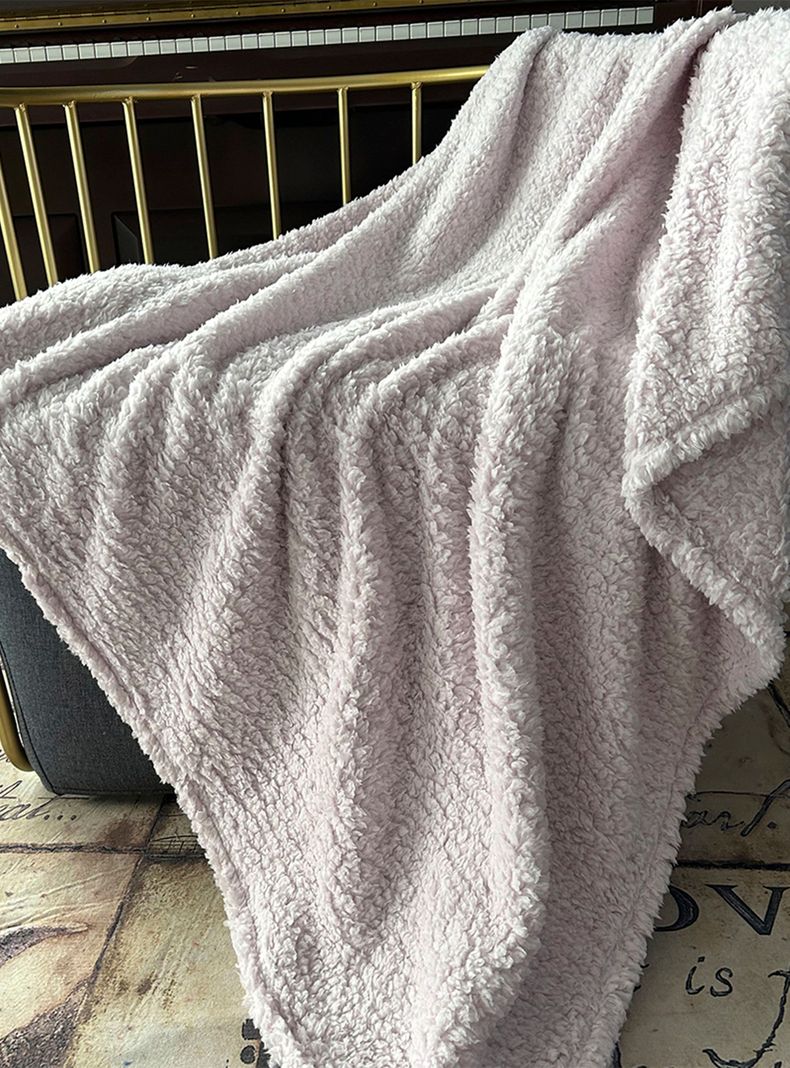 Manta Sherpa Lavanda 125x150 cm-2