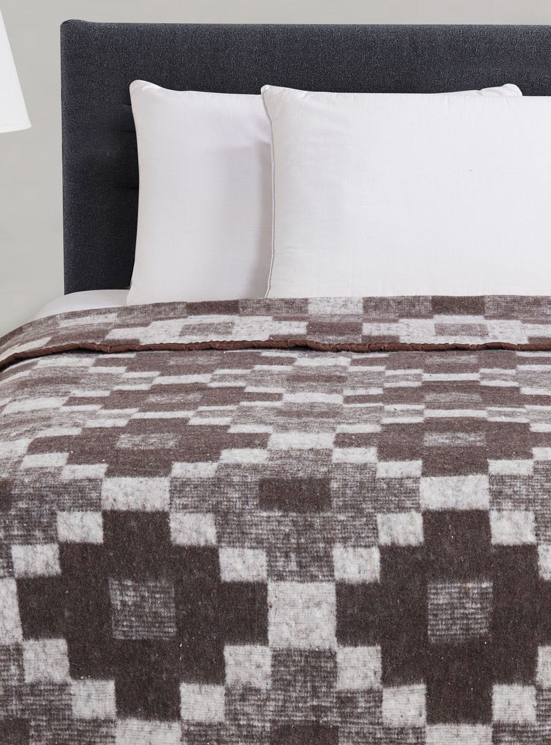 Frazada Jacquard Café 1.5 Plazas-0