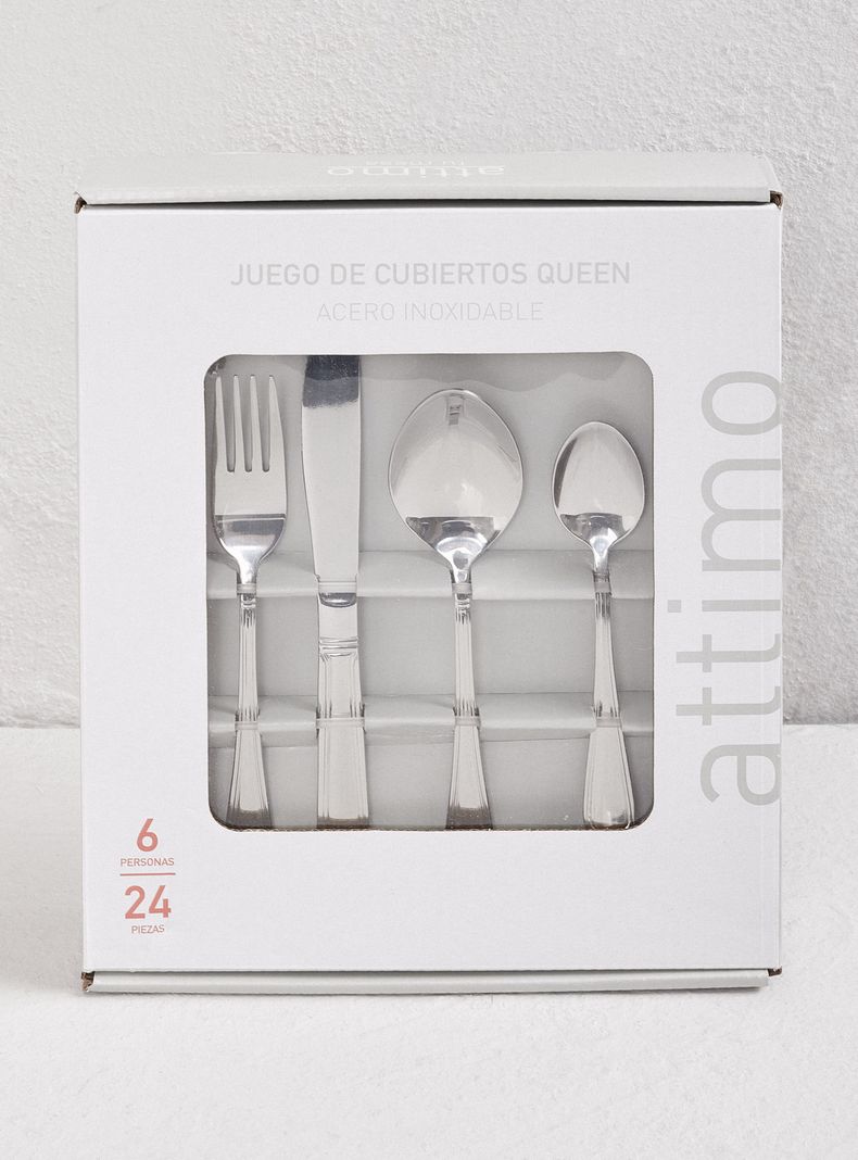 Set Cubiertos Queen 24 Piezas-2
