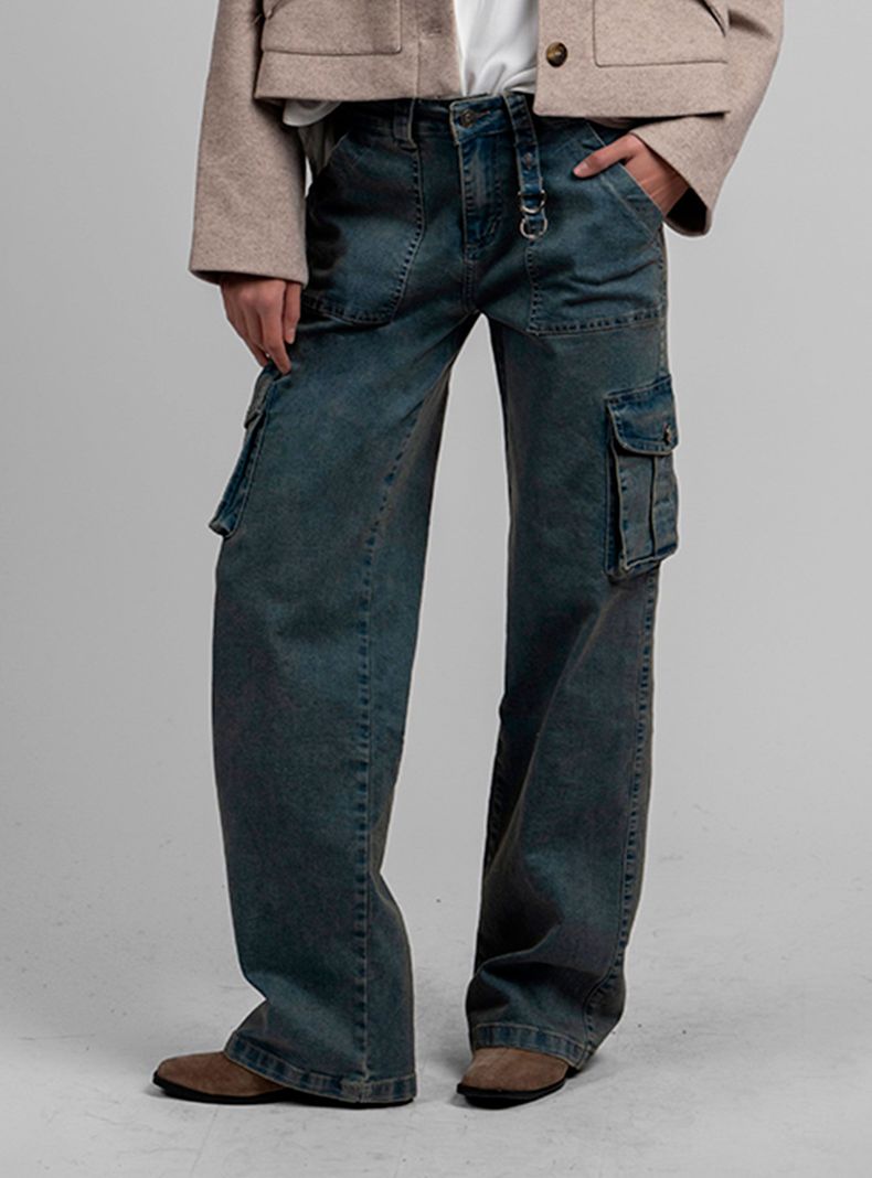 Jeans Luzia Tiro Medio-0