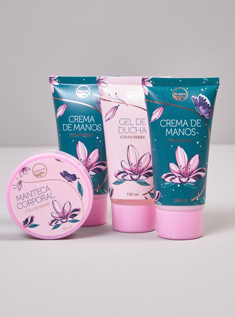 Set de Belleza Estuche Floral 5 Piezas Set Spa | Paris.cl