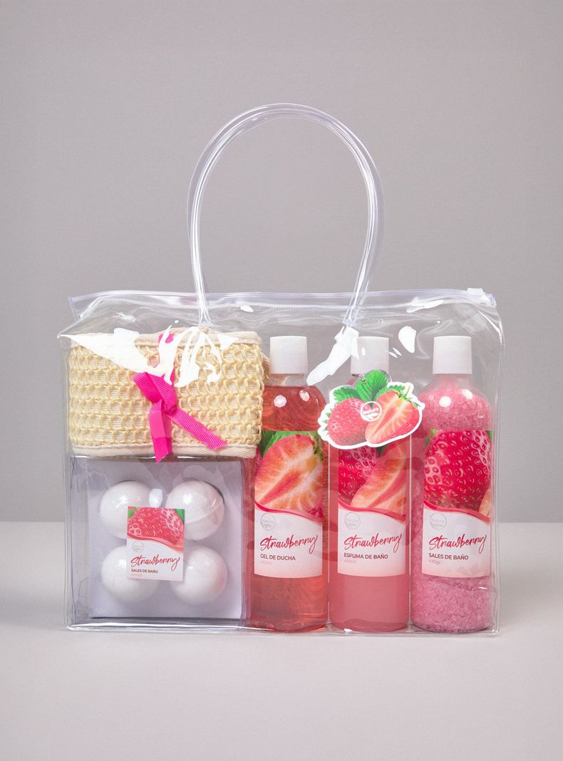 Set de Belleza Bolso Frutilla 10 Piezas-2