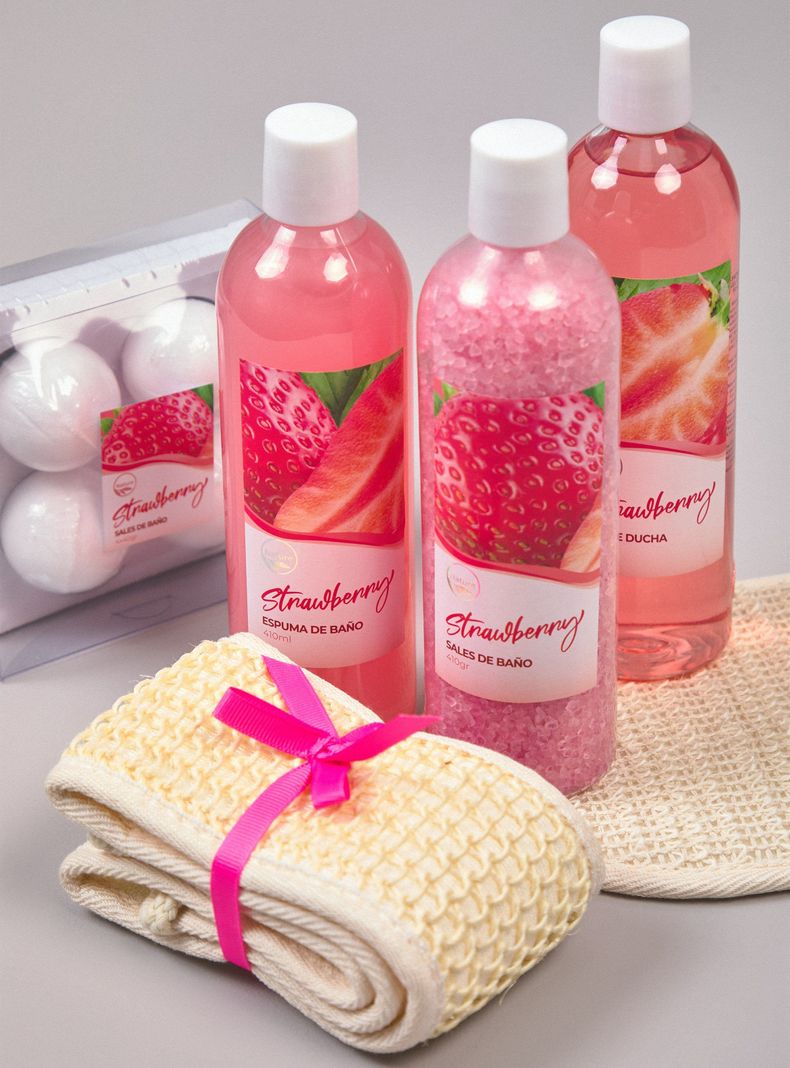 Set de Belleza Bolso Frutilla 10 Piezas-0