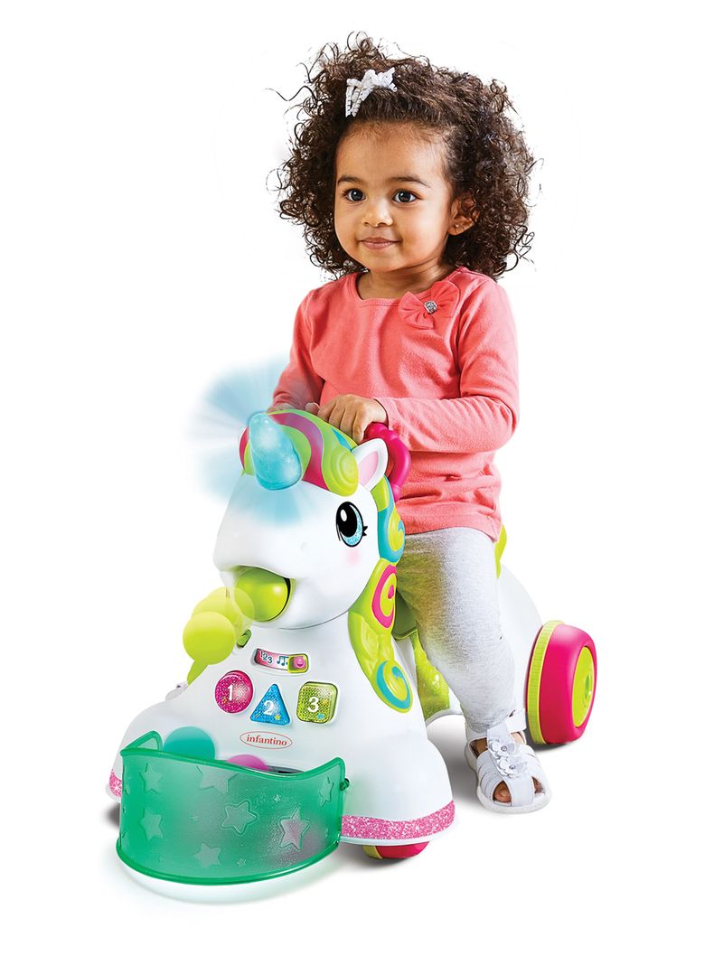 Caminador Bebe Unicorno 3 en 1 Infantino-1