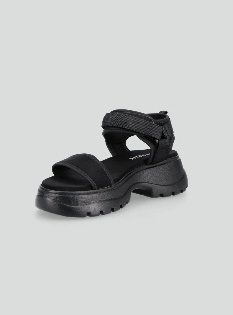 Sandalia Plataforma Deportiva Velcro Mujer-2