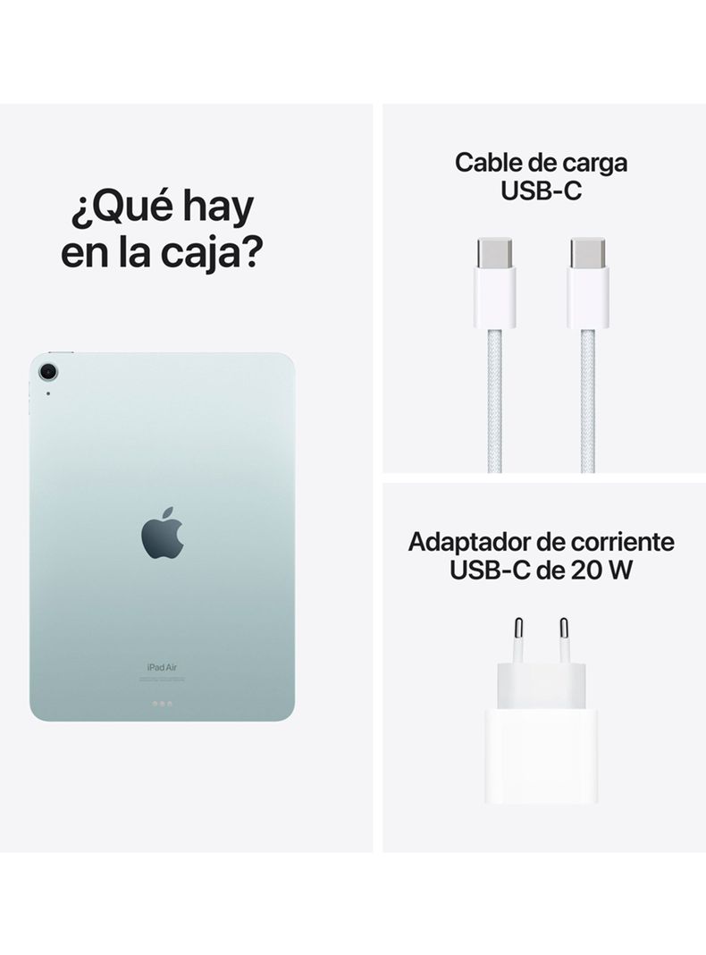 Apple iPad Air 11" WiFi Chip M2 256GB Azul-4