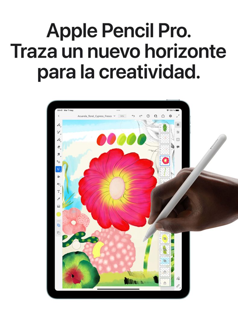 Apple iPad Air 11" WiFi Chip M2 256GB Azul-5