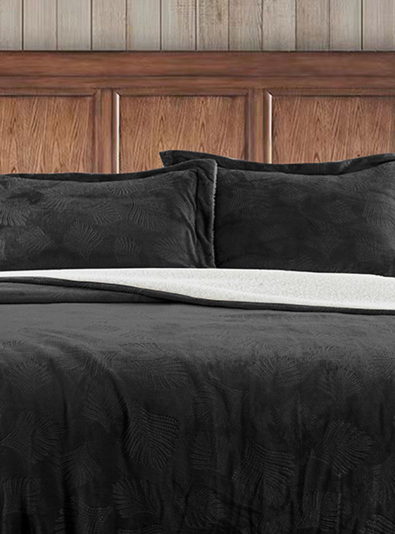 Cobertor Embossed Dark King-1