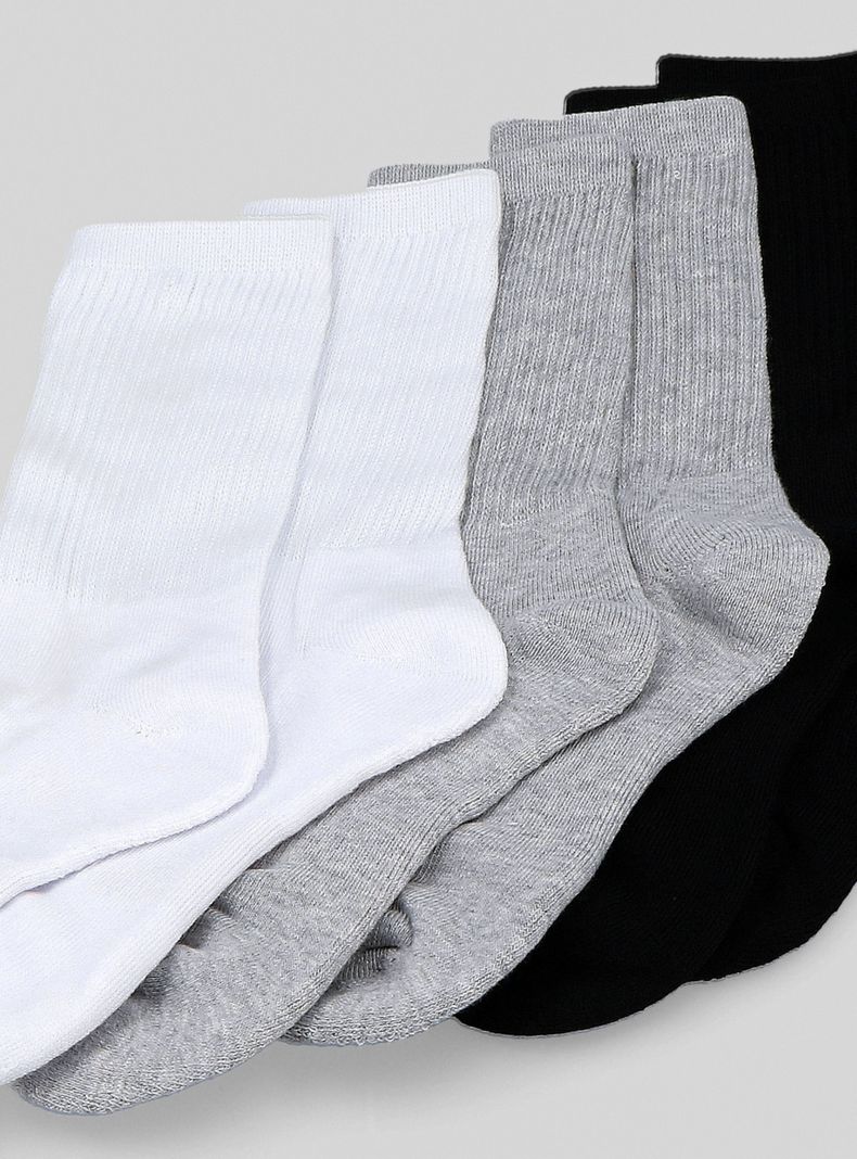 Calcetines Unisex 1/2 Terry Crew 9-11-1