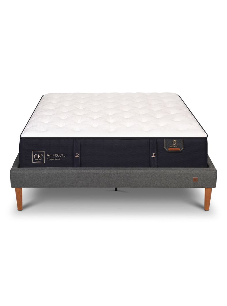 Cama Europea Curve Premium 2 Plazas-2