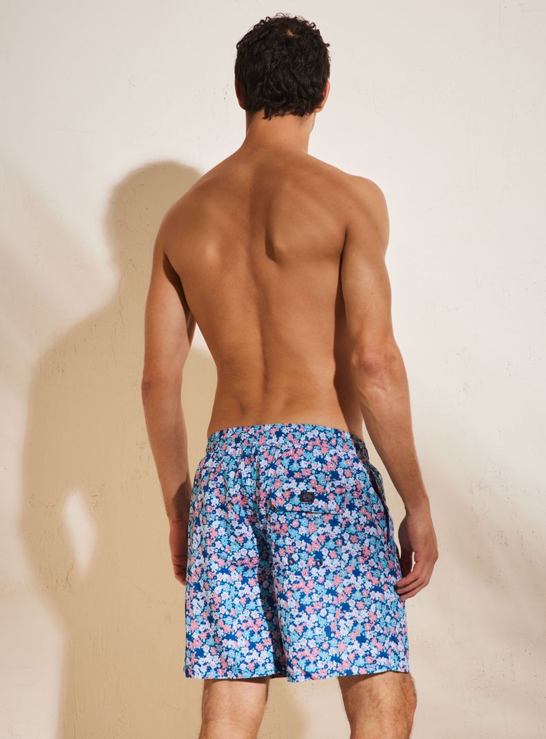 Short de Baño Print Mini Flores-1