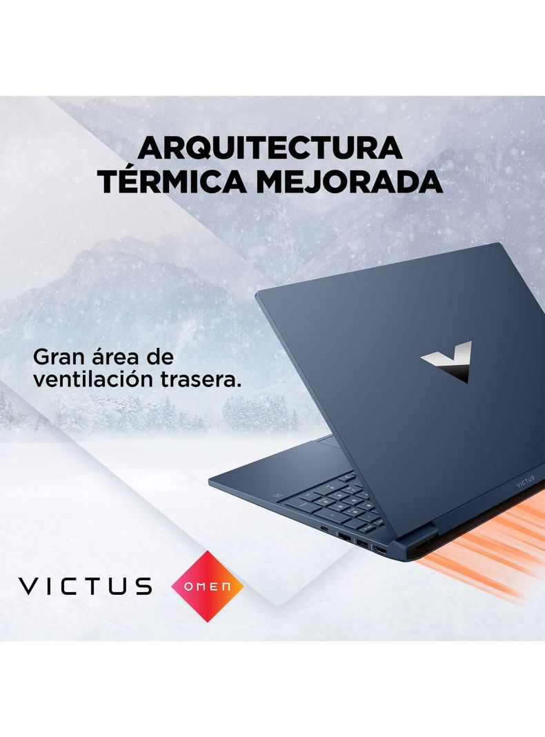 Notebook Gaming Victus 15-fa1013la Intel Core i7 NVIDIA GeForce RTX 4060 8GB GDDR6 16GB RAM 1TB SSD 15.6" FHD 144 Hz Windows 11 Home-7