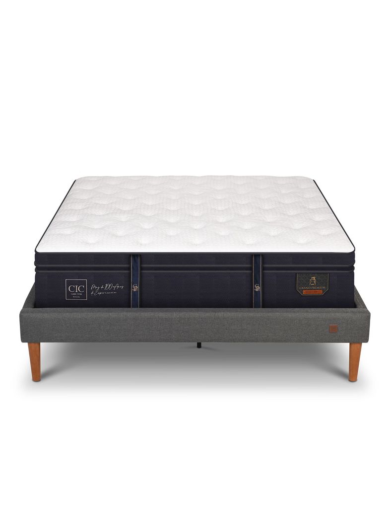 Cama Europea Curve Grand Premium 2 Plazas-2