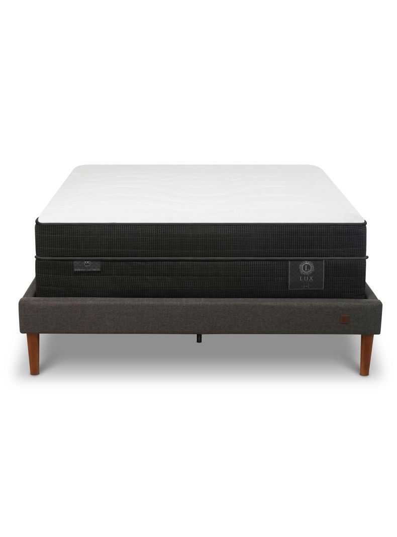 Cama Europea Curve Lux 2 Plazas Long Base Normal-2