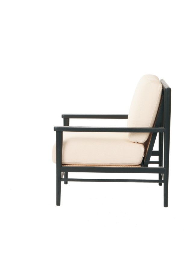 Sitial Josefa Ratán Negro/Beige-4