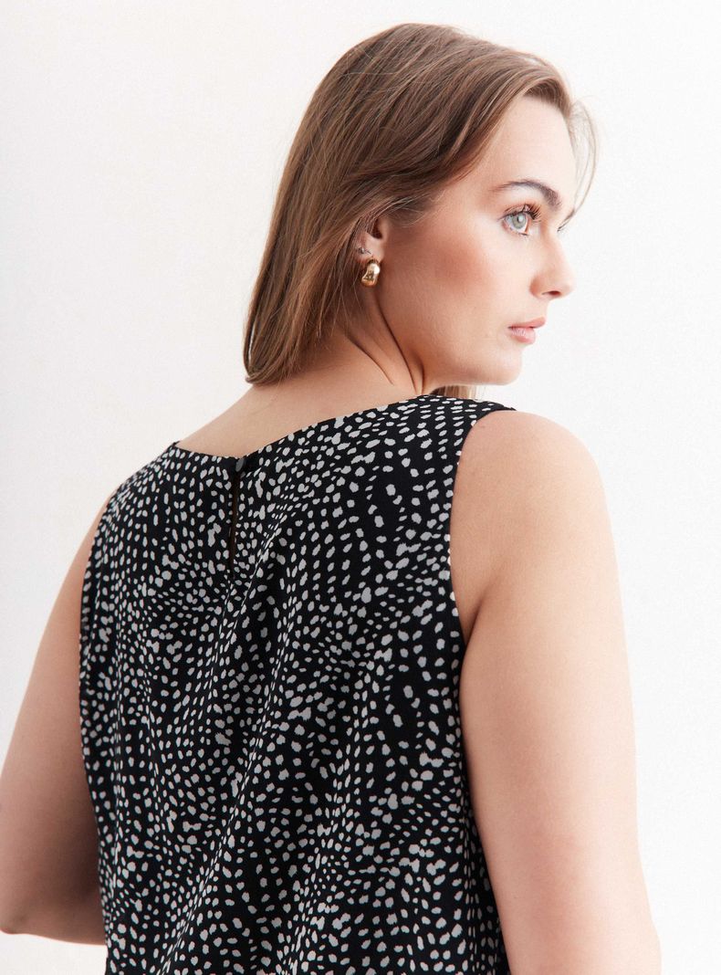 Blusa Doble Capa Diagonal-3