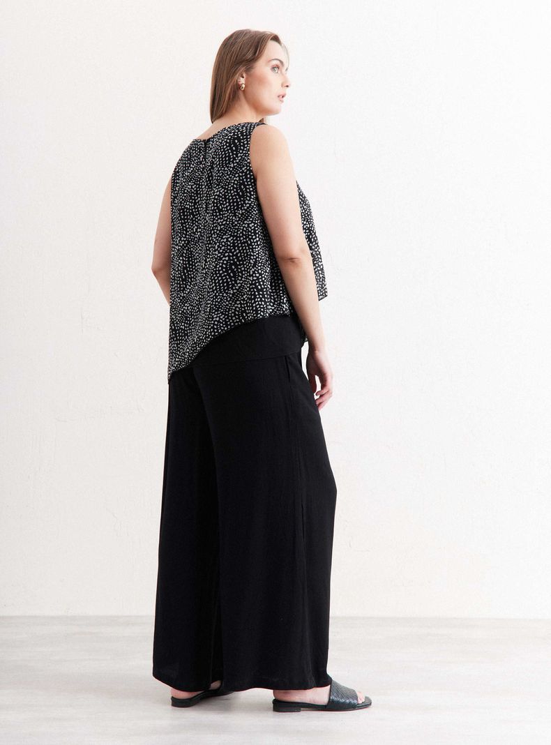 Blusa Doble Capa Diagonal-5