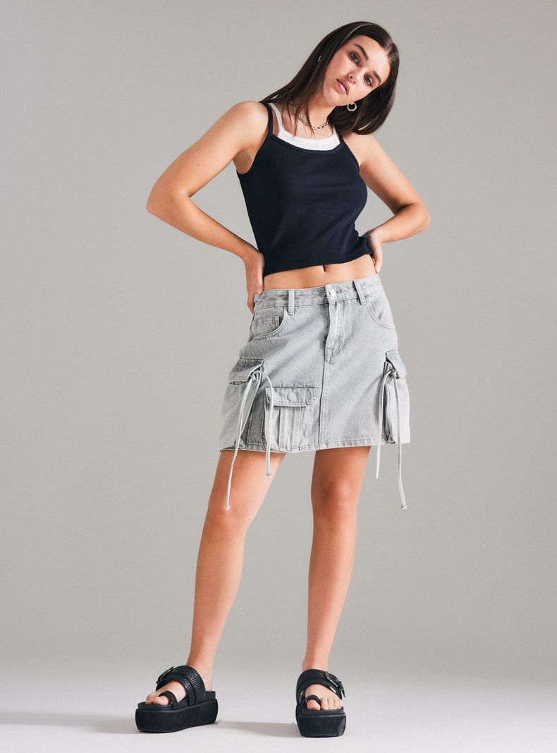 Falda Cargo y Straps-4