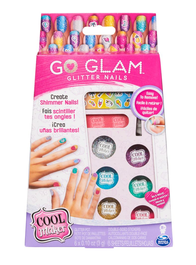 Set de Belleza Niña Go Glam Set Glitter para Uñas-0