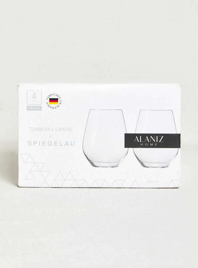 Set 4 Tumblers XL Cristal 460 ml Alaniz by Spiegelau-4