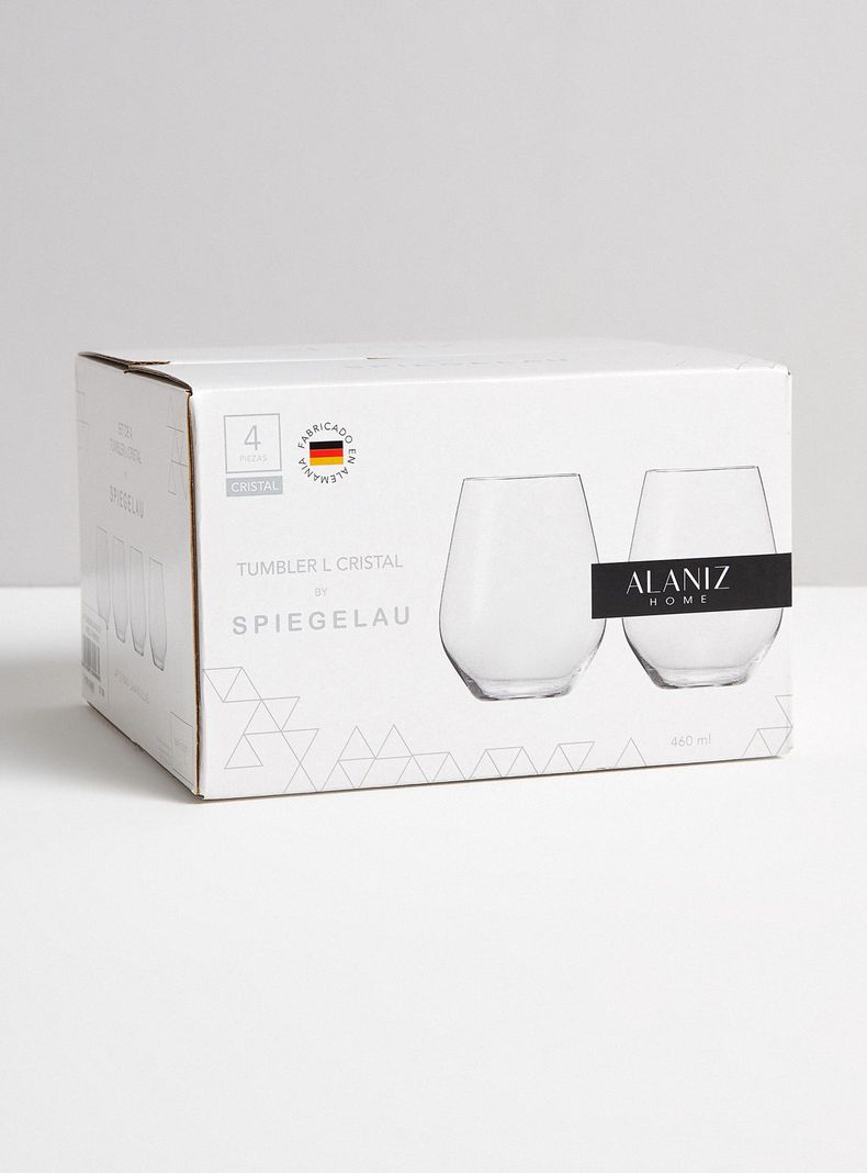 Set 4 Tumblers XL Cristal 460 ml Alaniz by Spiegelau-3