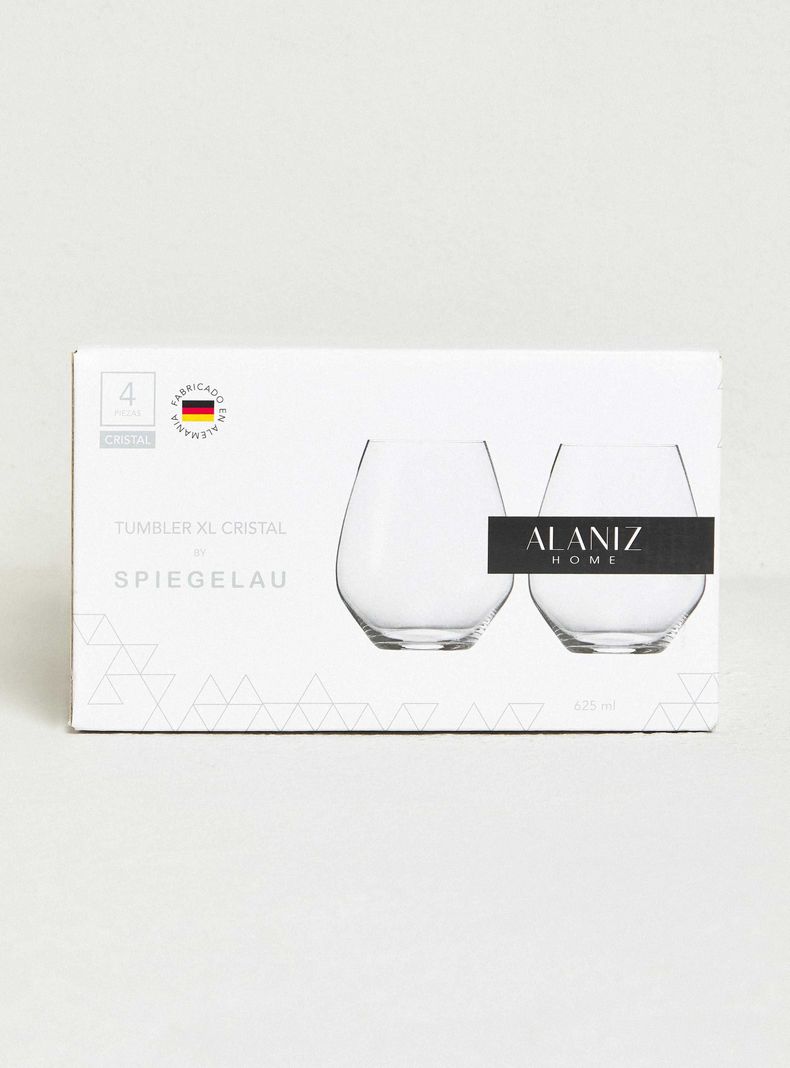 Set 4 Tumblers XL Cristal 625 ml Alaniz by Spiegelau-4