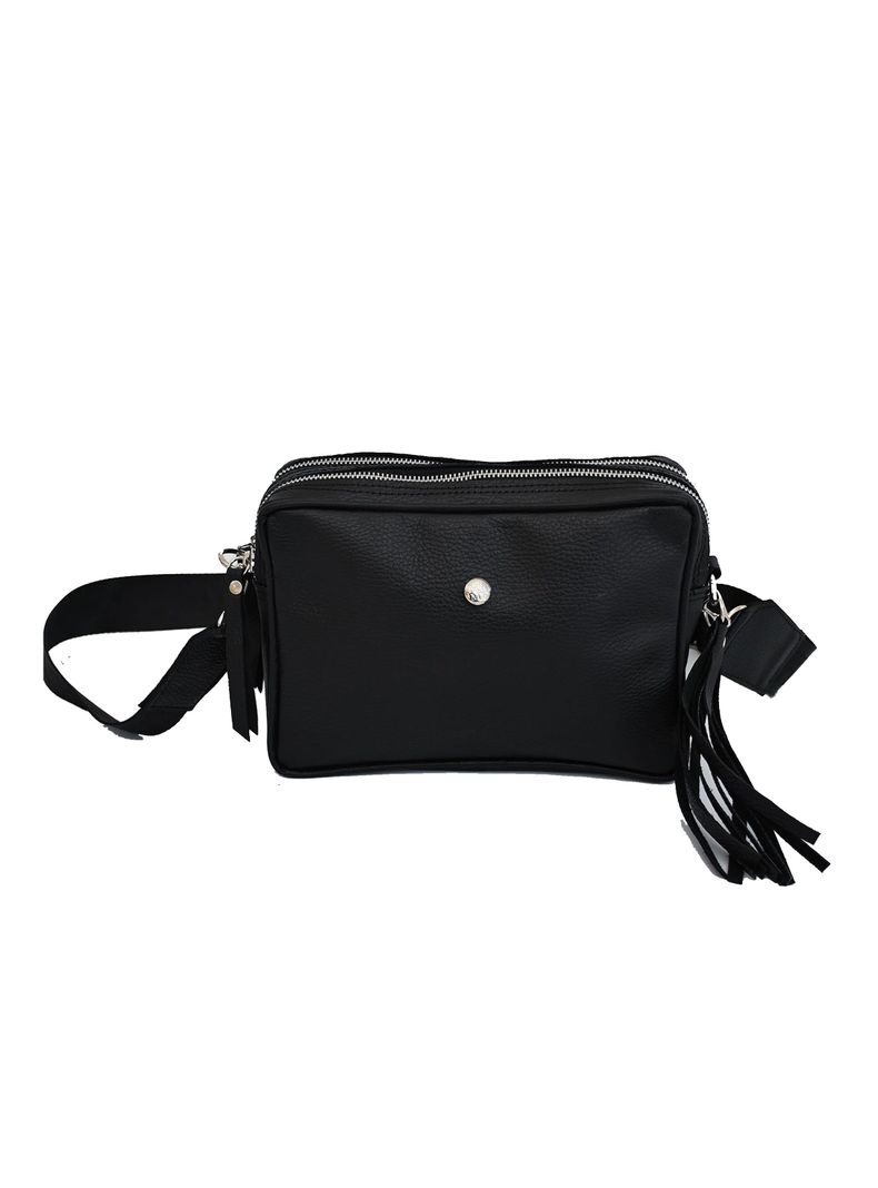 Cartera Icon Negro Tachas-0
