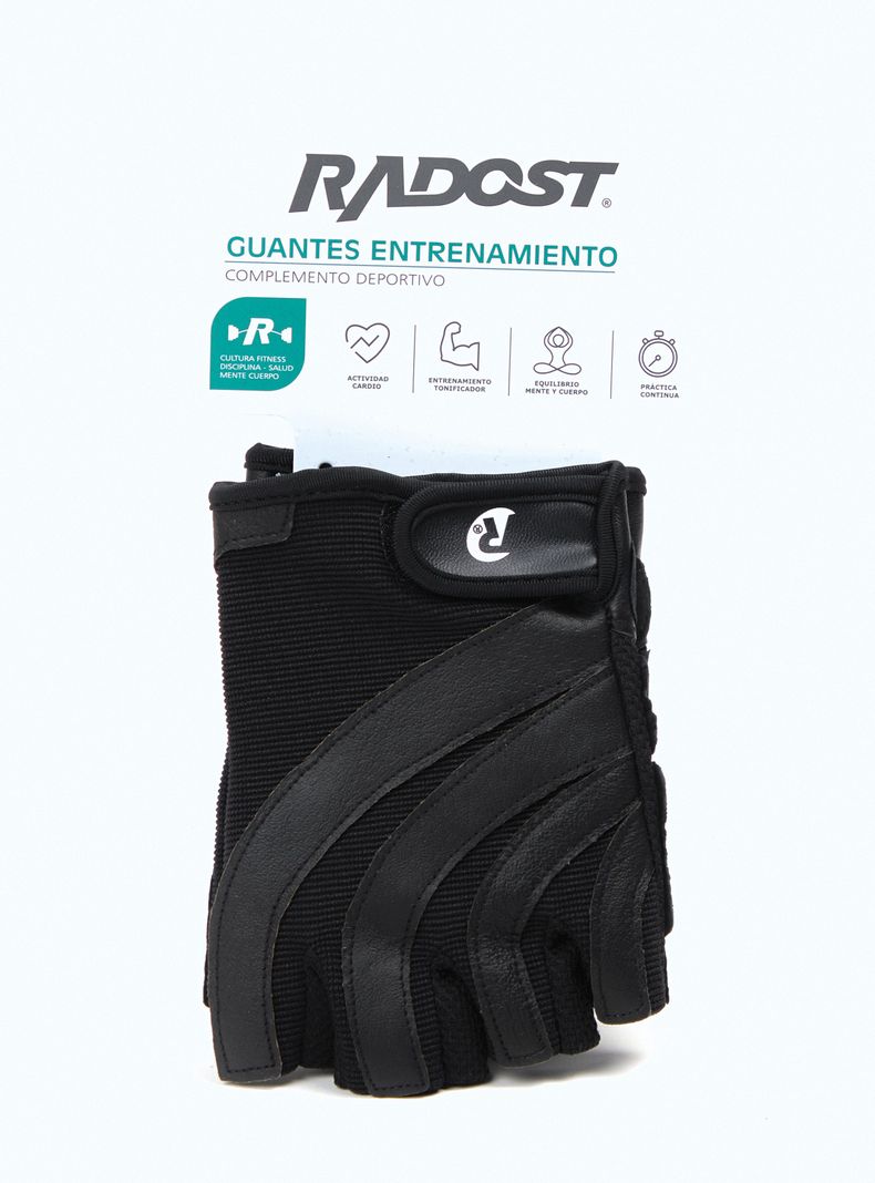 Guantes de Entrenamiento Color Negro-2