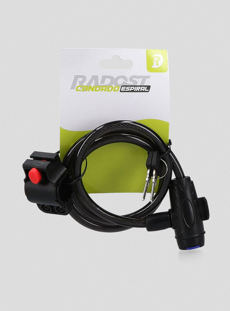 Candado de Cable Antirrobo con Llave-2