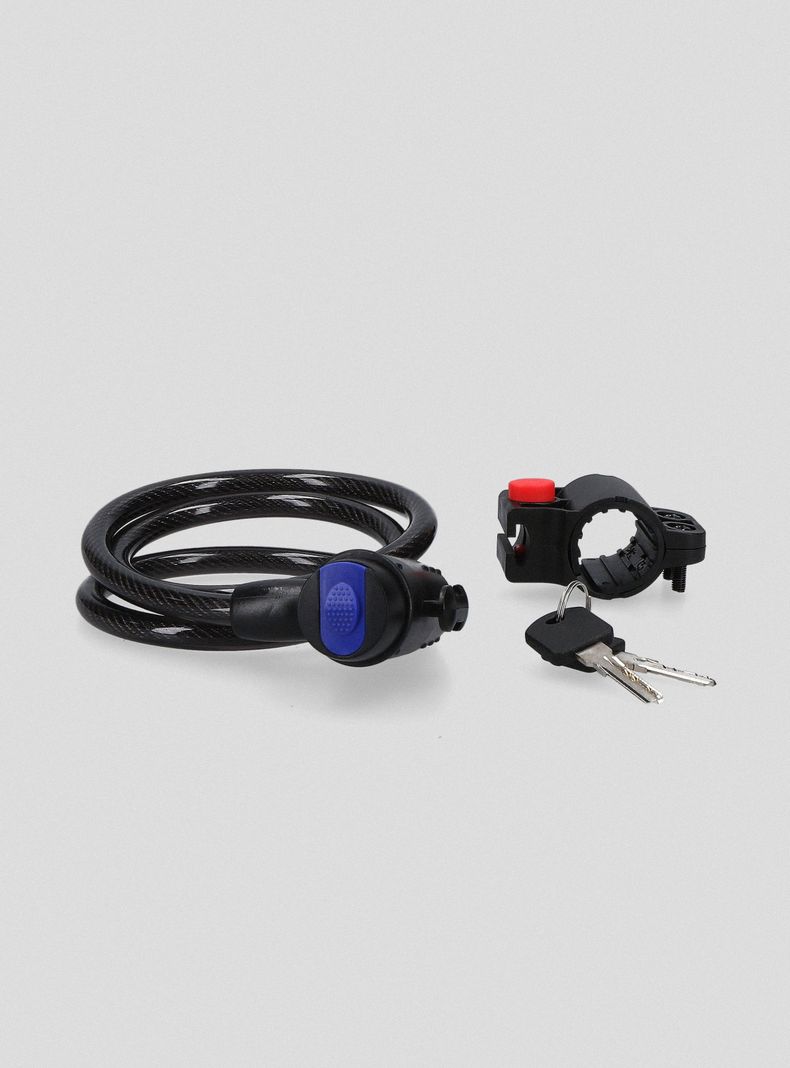 Candado de Cable Antirrobo con Llave-1